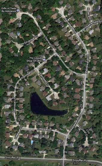 Brookside Colony map